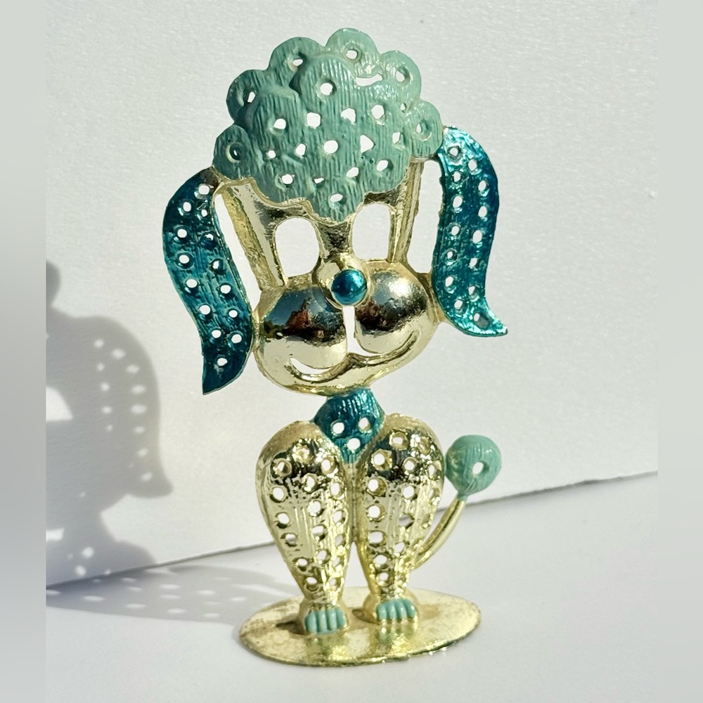 Vintage Torino Poodle Earring Holder